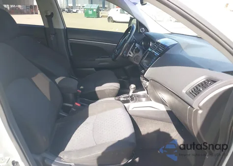 2012 Mitsubishi Outlander Sport Se from USA, damaged, VIN JA4AP4AU8CZ009323